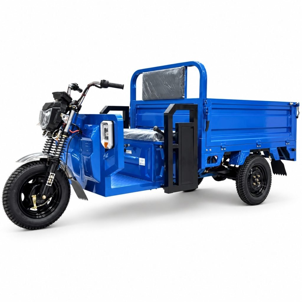 ZH-CP029 electric cargo tricycle front three-quarter view