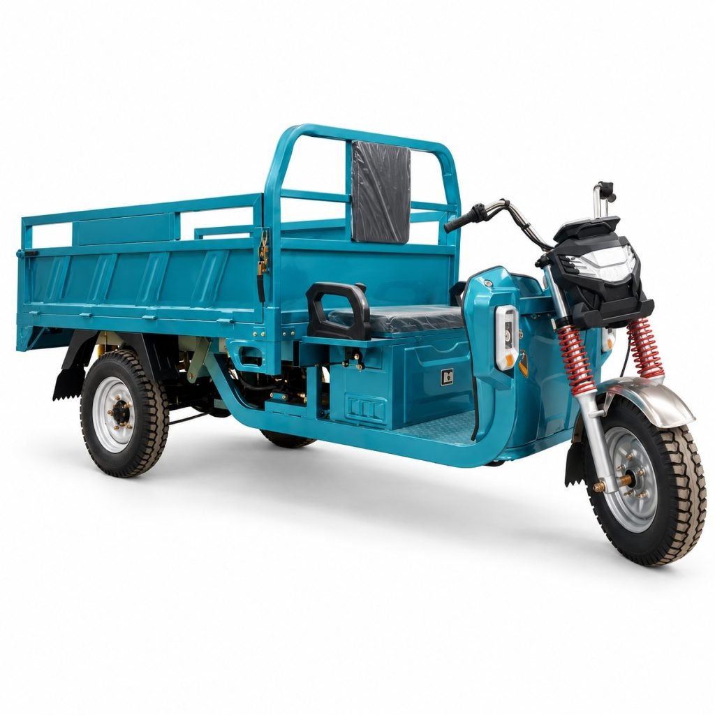 ZH-CP034 electric cargo tricycle right-side view